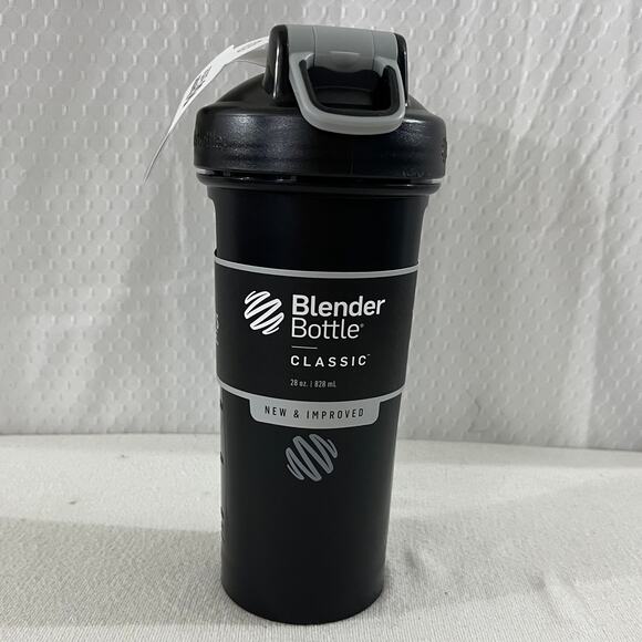 Blender Bottle 28oz Classic V2 New & Improved Water Bottle (FC Black) - Picture 1 of 5